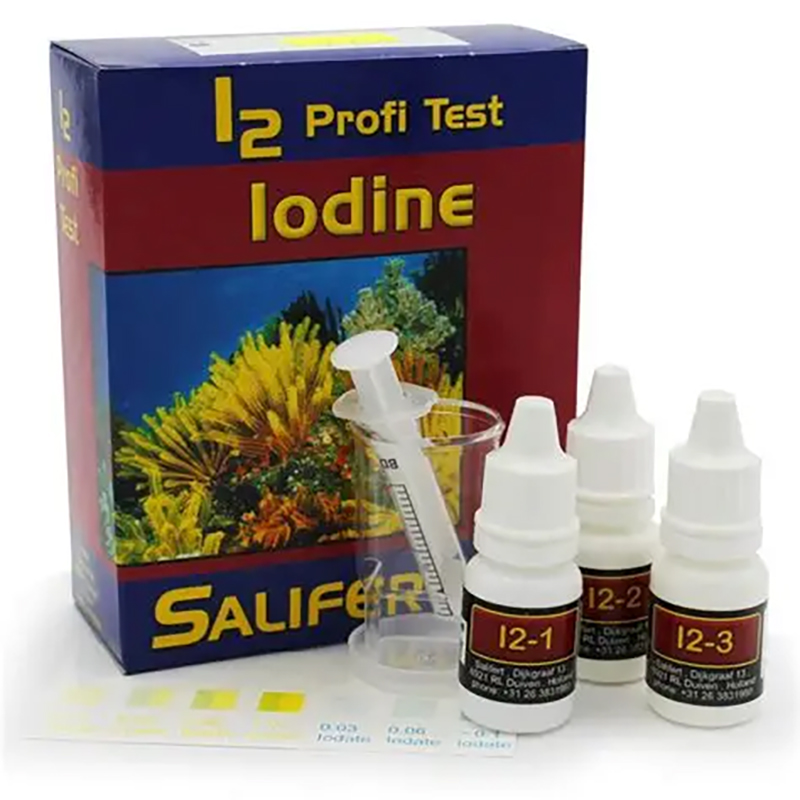 Marine Aquarium Test Kit - Salifert Iodine I2 Profi-Test - Zeer