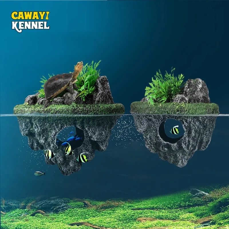 Aquarium Marine Rock - 1 Stuks Hangende Drijvende Aquarium Steen