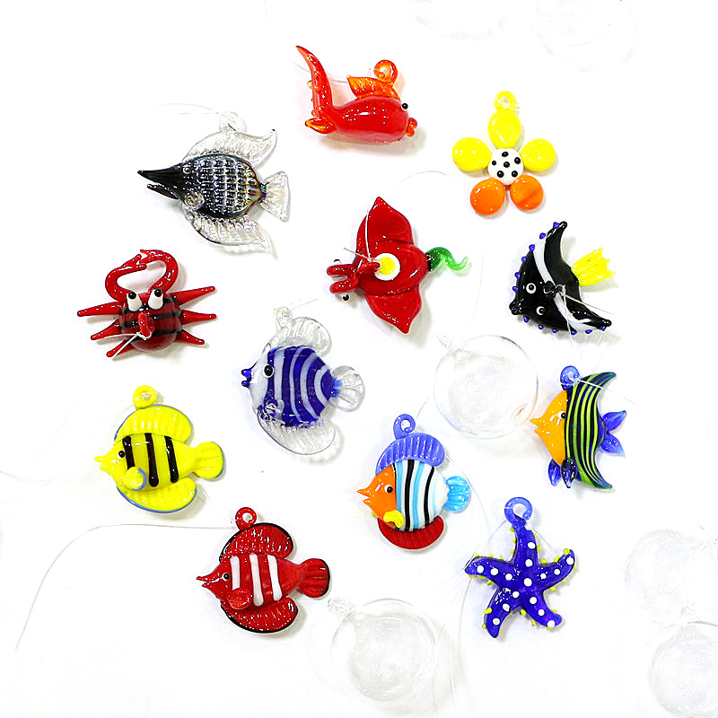 Marine Aquarium Europe - Aquariumdecoraties Drijvende zeedieren Miniatuur Beeldjes Hanger