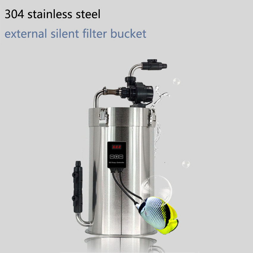 Marine Aquarium Protein Skimmer - Rvs Externe Aquarium Filter Emmer Aquarium