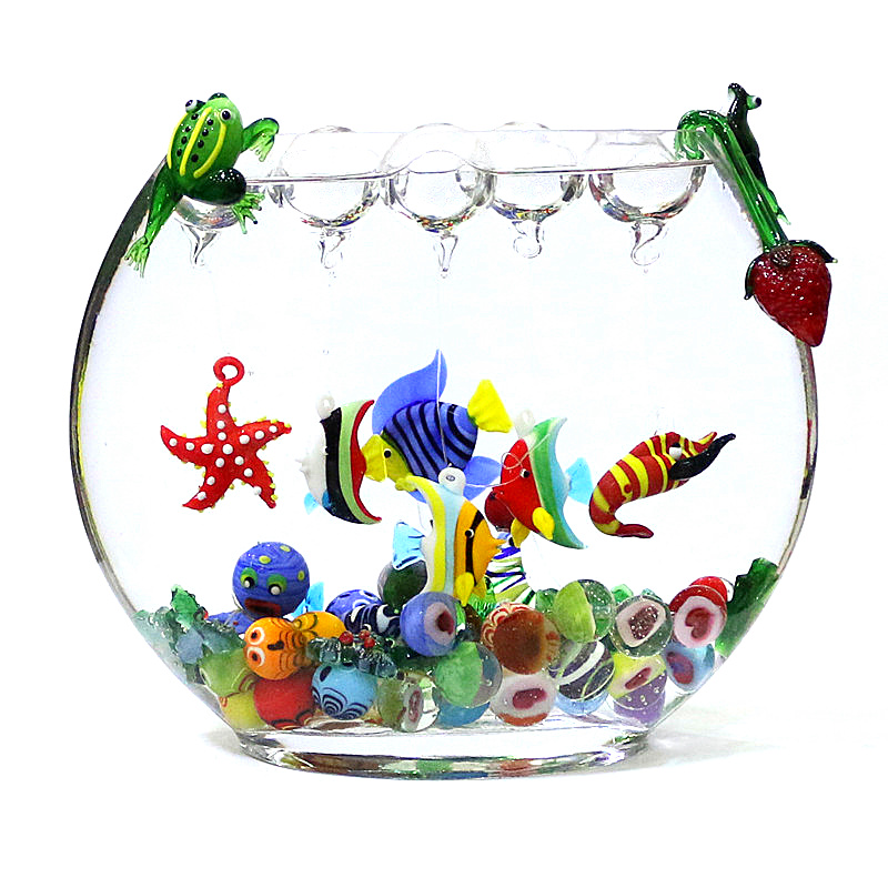 Marine Aquarium Europe - Drijvend Glas Marine Dier Miniatuur Figurine