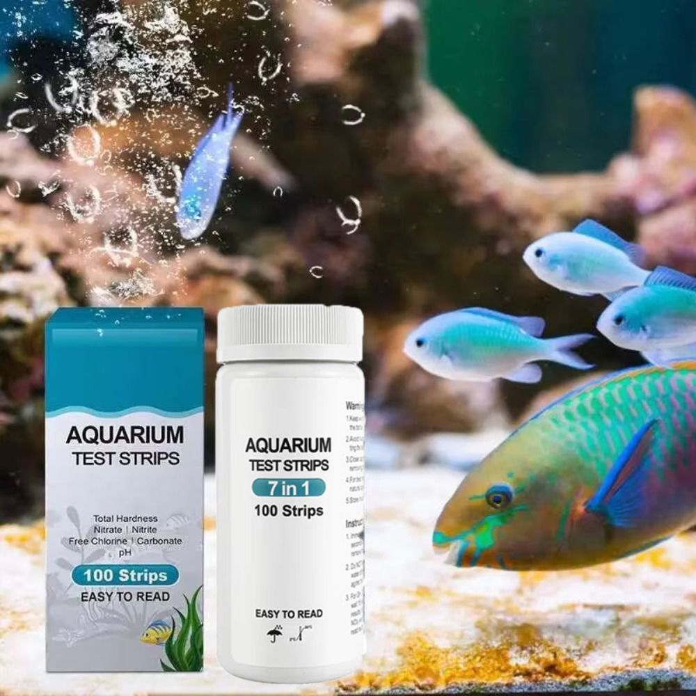 Marine Aquarium Test Kit - 7 in 1 100 Stuks Aquarium