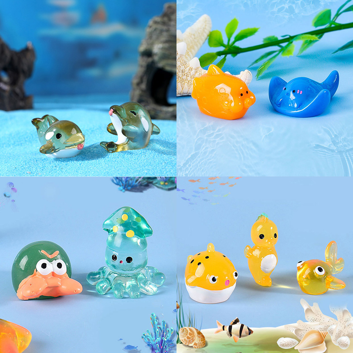 Miniatuur zeedieren van hars,  - Marine Aquarium & Regional Centre recensie en prijs