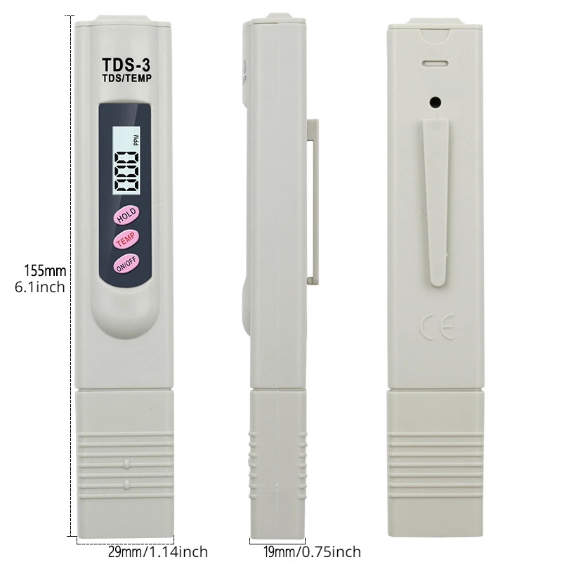 1/3 stuks draagbare LCD digita - Marine Aquarium Test Kit recensie en prijs