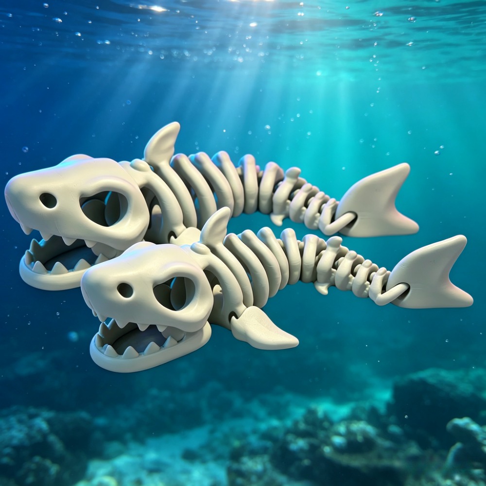 Haaienskelet Aquariumdecoratie - Marine Aquarium Decorations recensie en prijs