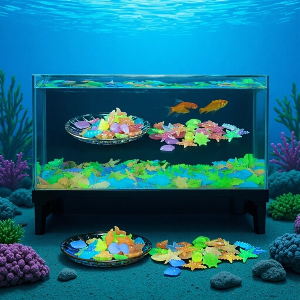 Gloeiende lichtgevende oceaans - Aquarium Marine Tank recensie en prijs