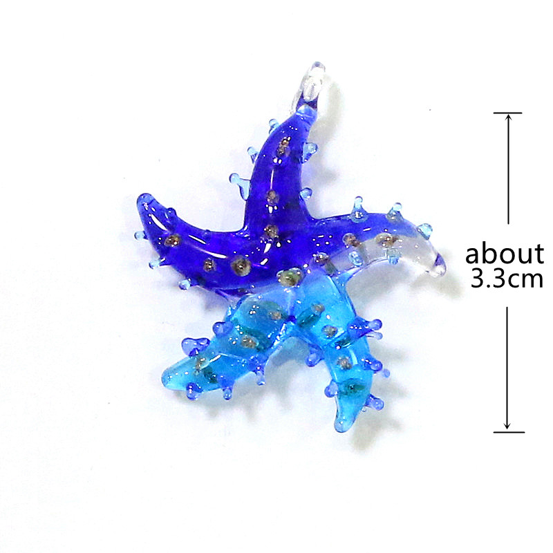 miniatuur glas zeester hanger  - Marine Aquarium & Regional Centre recensie en prijs
