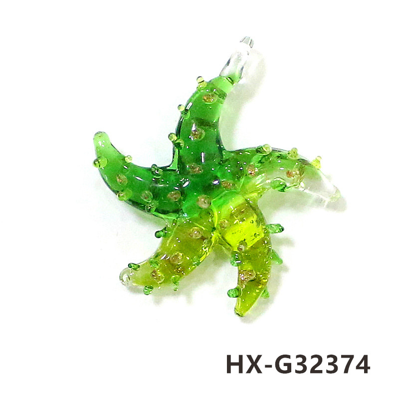 miniatuur glas zeester hanger  - Marine Aquarium & Regional Centre recensie en prijs