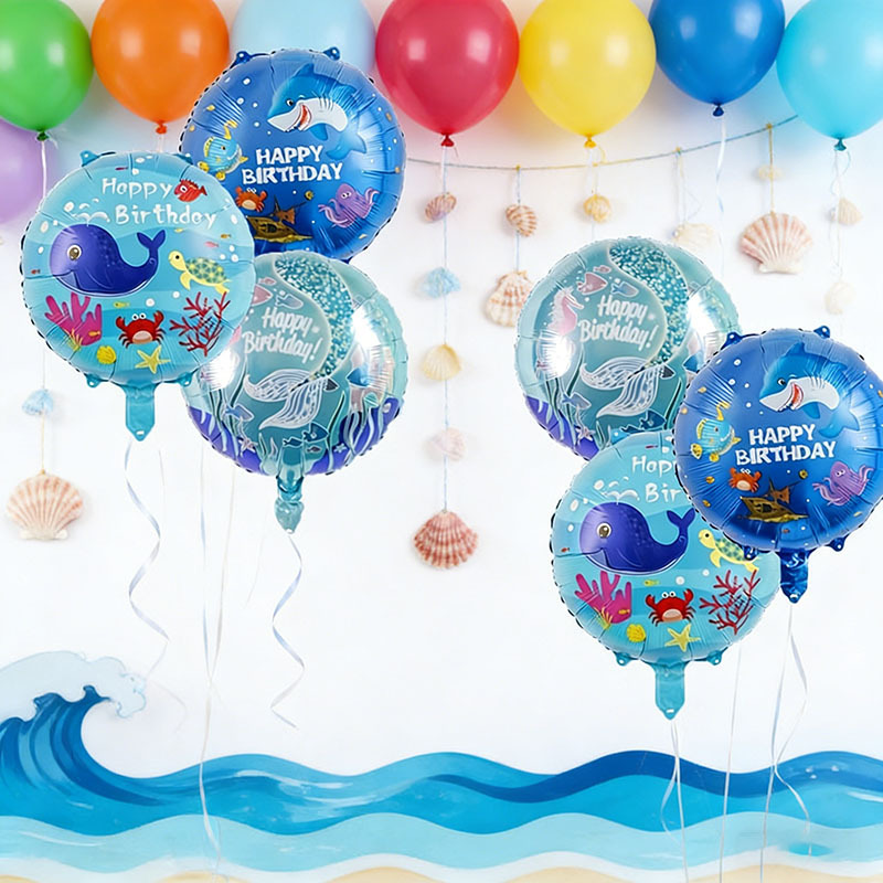 6-delige ballonnenset met ocea - Marine Aquarium Decorations recensie en prijs