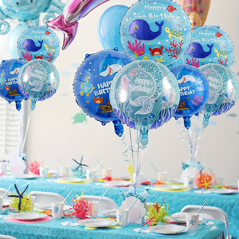 6-delige ballonnenset met ocea - Marine Aquarium Decorations recensie en prijs