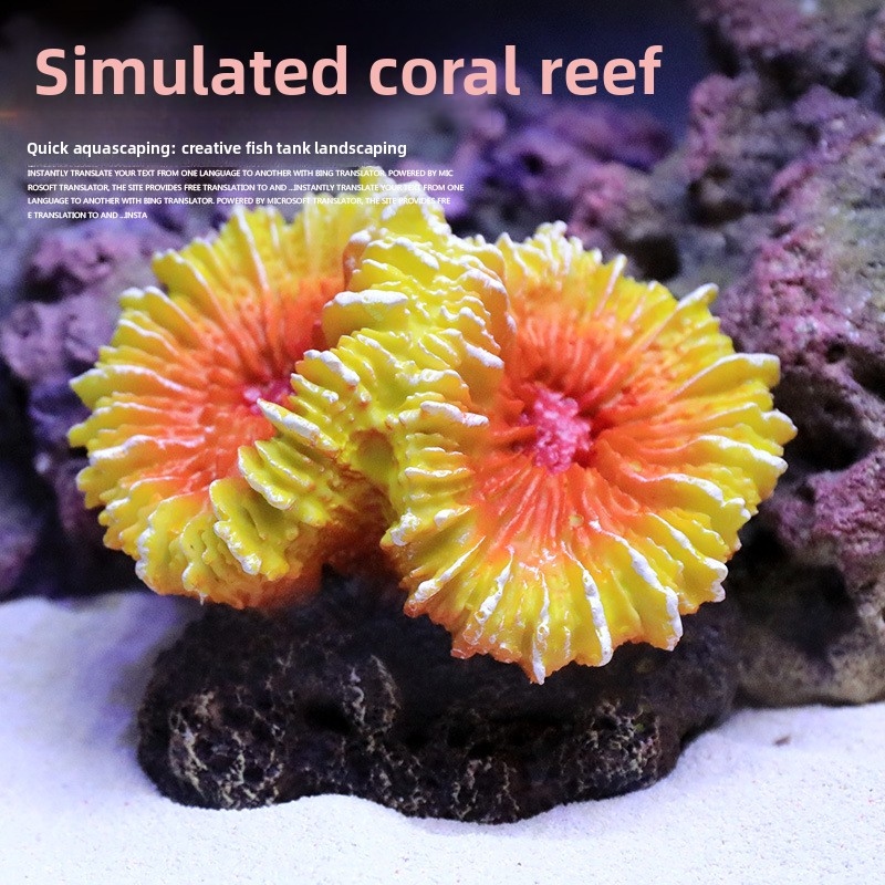 Kunstmatige koraalrifdecoratie - Aquarium Marine Rock recensie en prijs