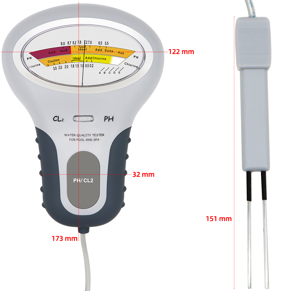 2 In 1 Ph Chloor Meter Chloor  - Marine Aquarium Test Kit recensie en prijs