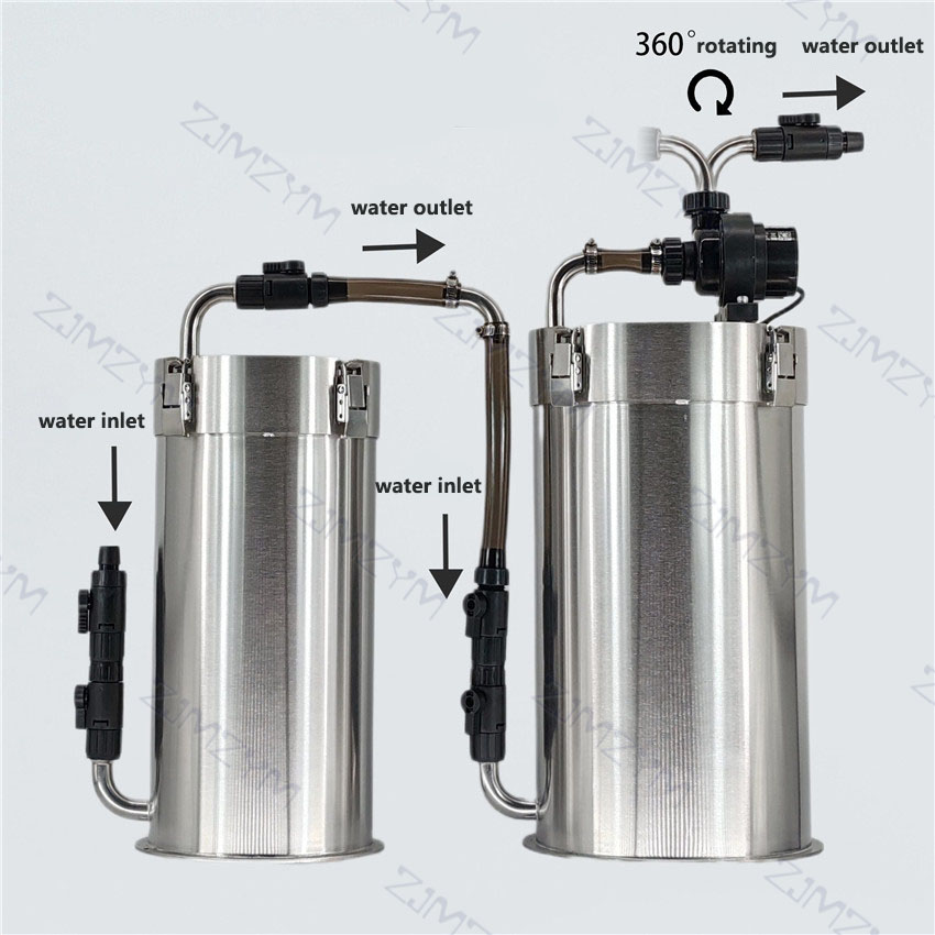 Rvs Externe Aquarium Filter Em - Marine Aquarium Protein Skimmer recensie en prijs