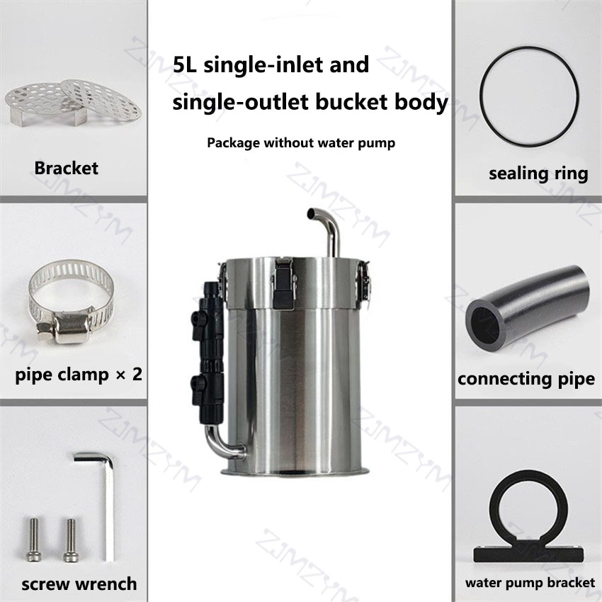 Rvs Externe Aquarium Filter Em - Marine Aquarium Protein Skimmer recensie en prijs