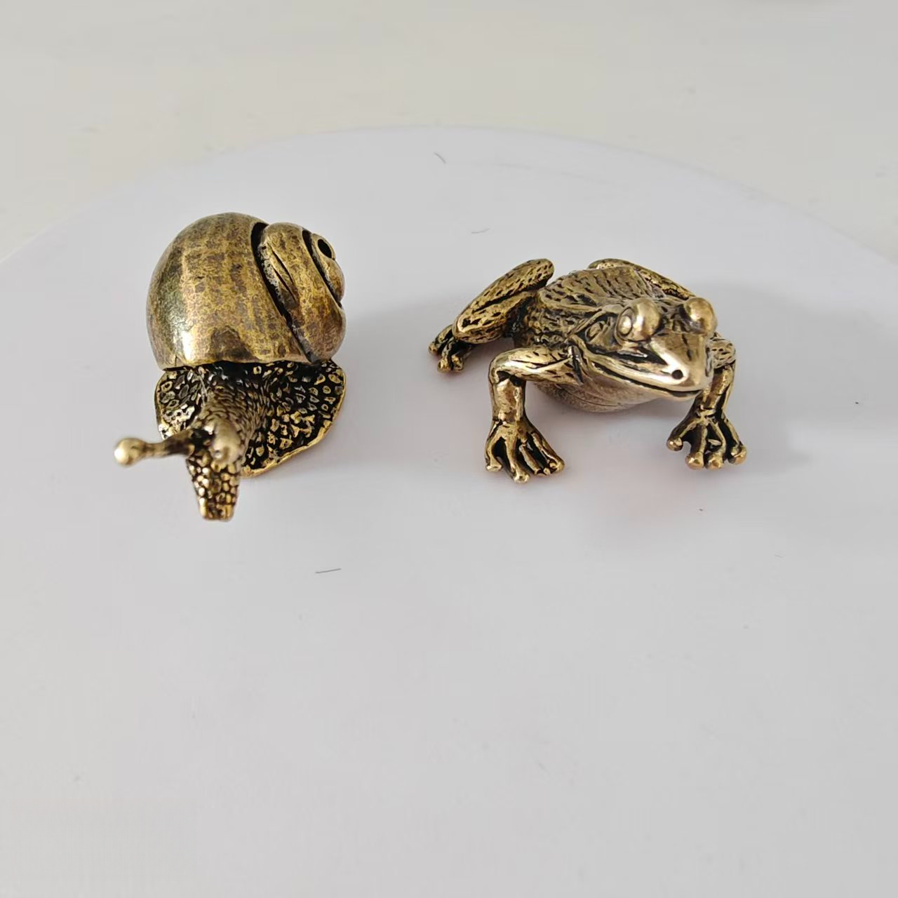 2 stuks messing mini-ornamente - Aquarium Marine Tank recensie en prijs