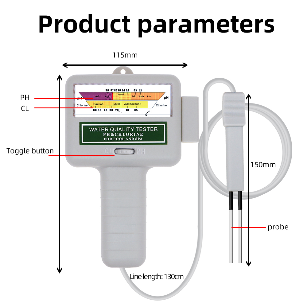 2 In 1 Ph Chloor Meter Tester  - Marine Aquarium Test Kit recensie en prijs