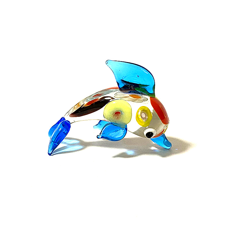 Kleurrijk miniatuur glazen dol - Marine Aquarium Europe recensie en prijs