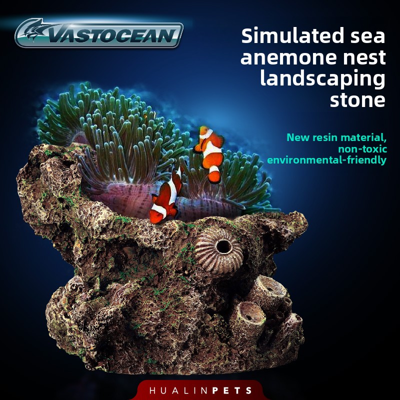 Vastocean kunstmatige anemongr - Aquarium Marine Rock recensie en prijs