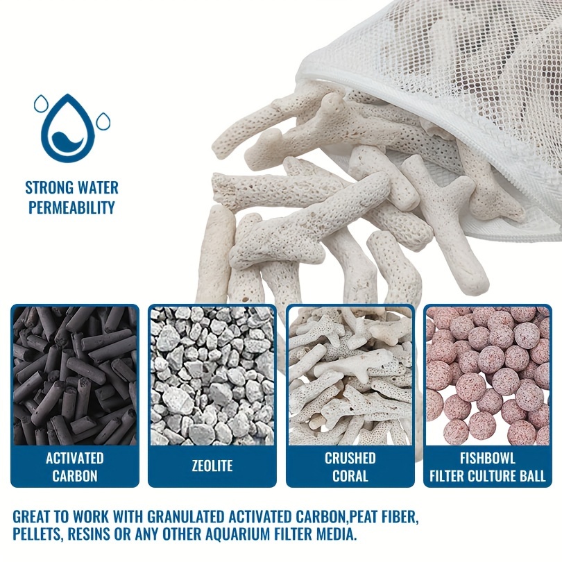 Herbruikbare filtermedienzakke - Marine Aquarium Protein Skimmer recensie en prijs