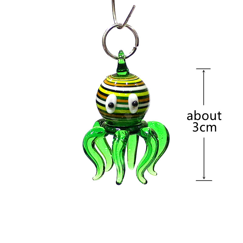 Kleurrijke mini glazen octopus - Marine Aquarium Europe recensie en prijs