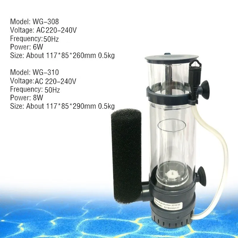 6W/8W BOYU Eiwitafschuimerfilt - Marine Aquarium Protein Skimmer recensie en prijs
