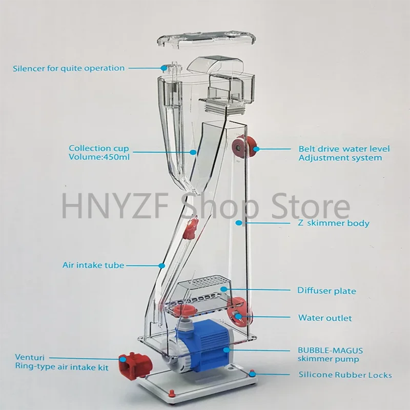 Bubble Magus Z5 Z6 Z7 Z8 Inter - Marine Aquarium Protein Skimmer recensie en prijs