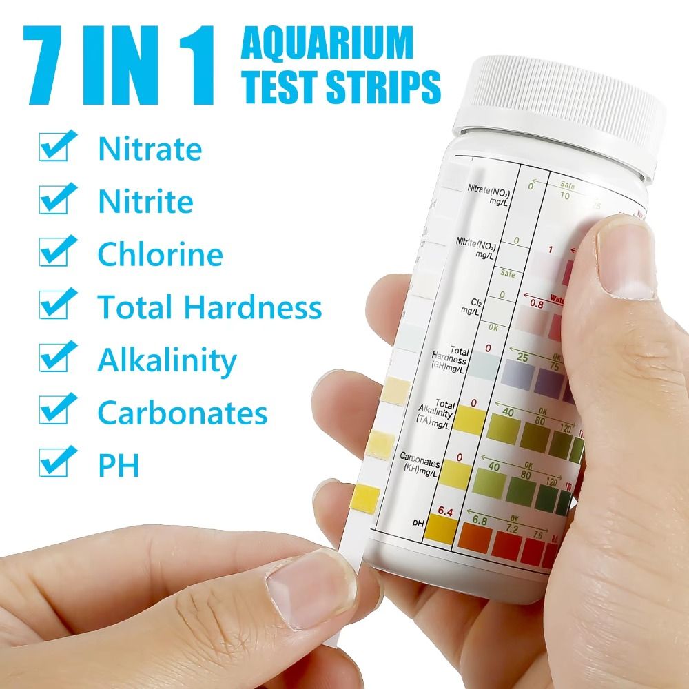7 in 1 100 Stuks Aquarium Test - Marine Aquarium Test Kit recensie en prijs