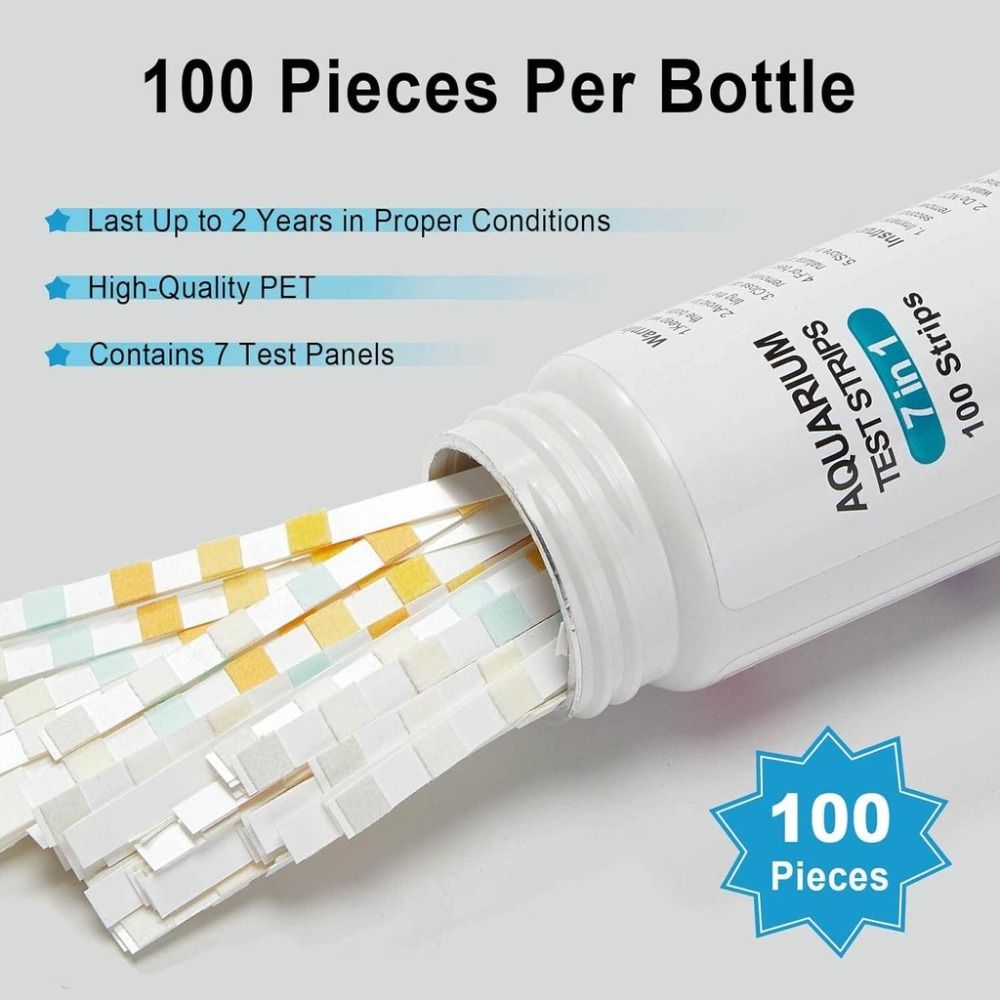 7 in 1 100 Stuks Aquarium Test - Marine Aquarium Test Kit recensie en prijs