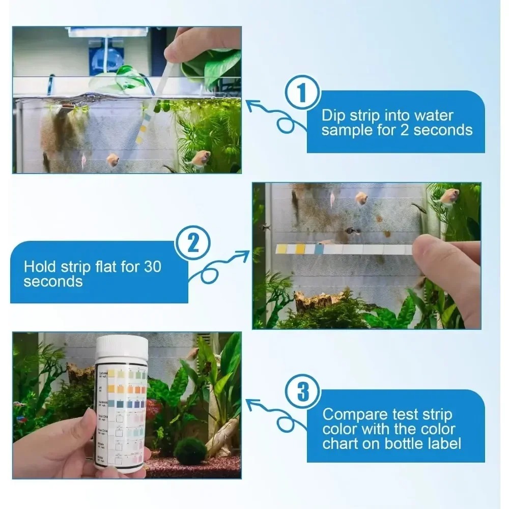 Aquarium Teststrip PH Kwalitei - Marine Aquarium Test Kit recensie en prijs