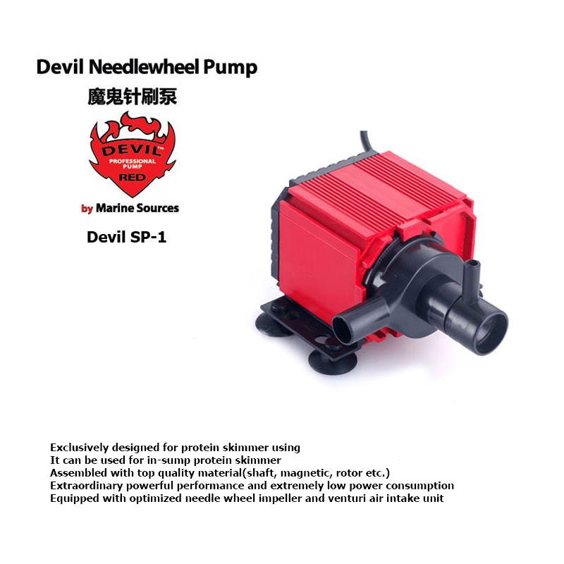 Red Devil naaldwielpomp ontwor - Marine Aquarium Protein Skimmer recensie en prijs