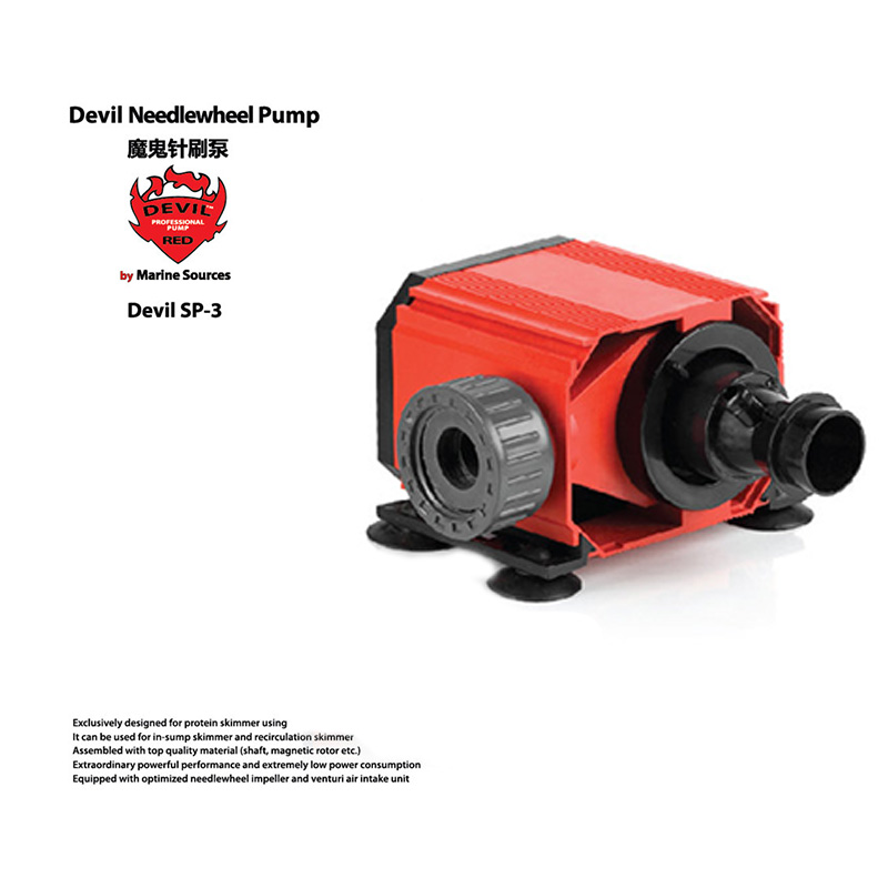 Red Devil naaldwielpomp ontwor - Marine Aquarium Protein Skimmer recensie en prijs