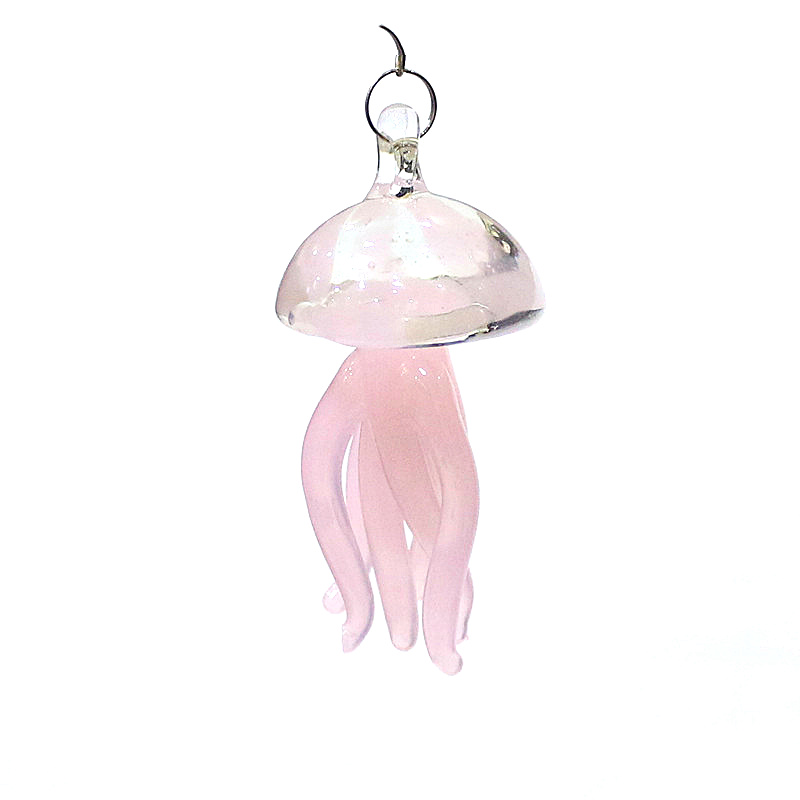 Roze Kwallen Glazen Hanger Leu - Marine Aquarium Europe recensie en prijs